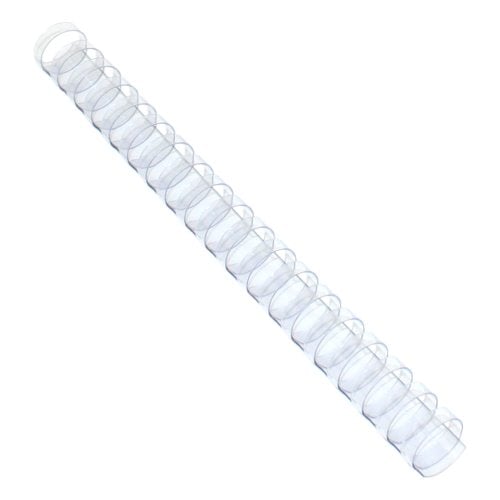 7/8" Clear Plastic Binding Combs - 100pk