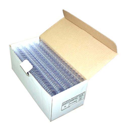7/8" Clear Plastic Binding Combs - 100pk