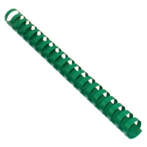 7/8" Green Plastic Binding Combs - 50pk