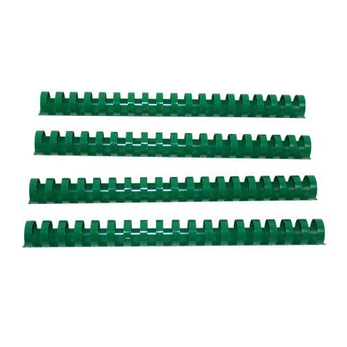 7/8" Green Plastic Binding Combs - 50pk