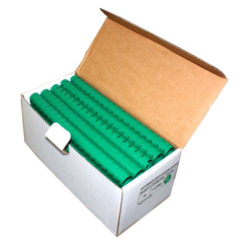 7/8" Green Plastic Binding Combs - 50pk