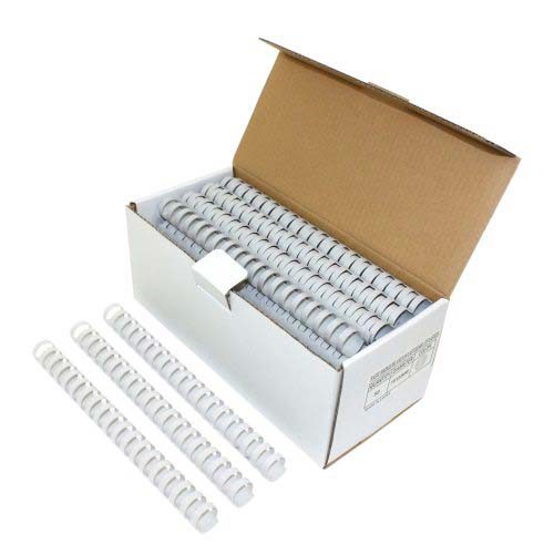 7/8" Grey Plastic Binding Combs - 100pk