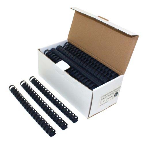7/8" Navy Plastic Binding Combs - 100pk