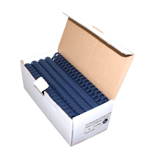 7/8" Navy Plastic Binding Combs - 100pk