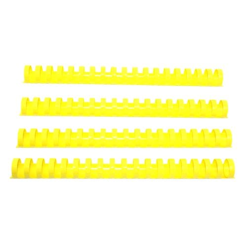 7/8" Yellow Plastic Binding Combs (50pk) - Clearance Sale