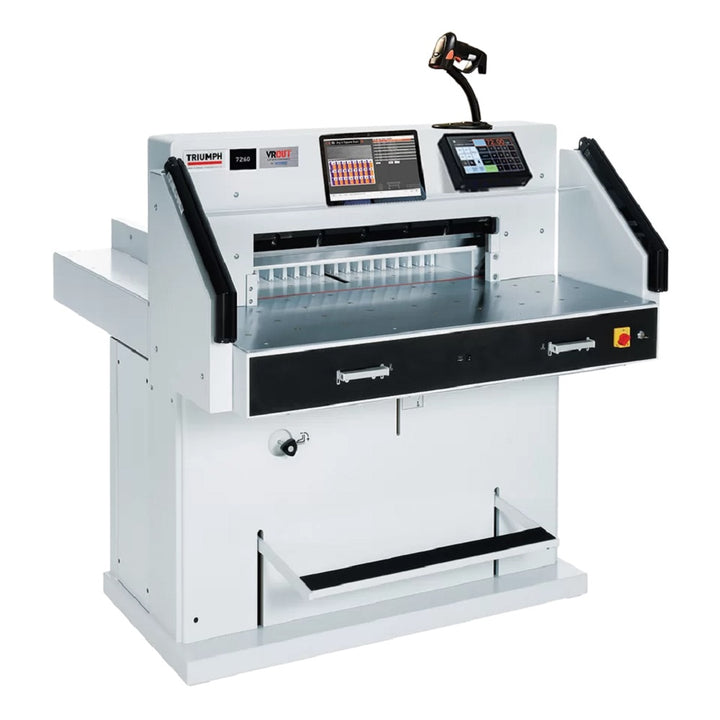Triumph 7260 28" Automatic Programmable Hydraulic Paper Cutter with VRCut Software
