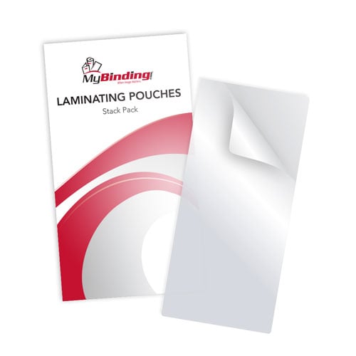 7MIL Stack Pack 4" x 9" Laminating Pouches - 100pk - Clearance Sale