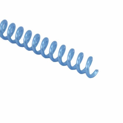 7mm Blue Oyster 4:1 Pitch Spiral Binding Coil - 100pk