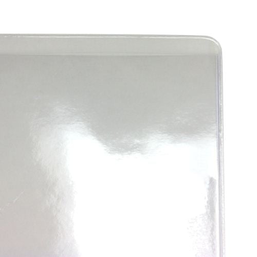 8-1/2" x 11" Crystal Clear Adhesive Vinyl Pockets 100pk
