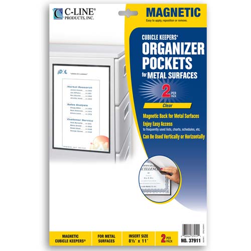 8 1/2" x 11" Display Pockets with Antimicrobial Protection 10pk - CLI-36911 - Clearance Sale