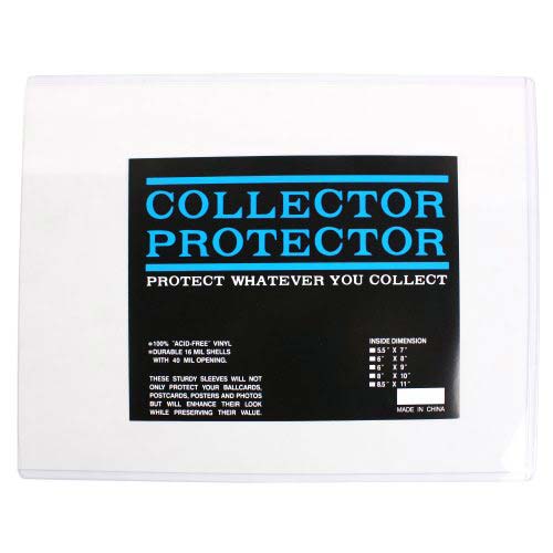 8.5" x 11" Print Protector Display Sleeve - 25pk