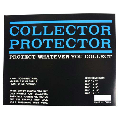 8.5" x 11" Print Protector Display Sleeve - 25pk