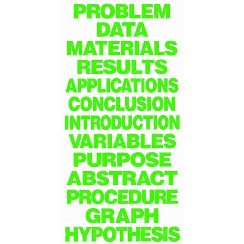 8.5" x 1.375" Science Fair Titles for Project Boards (13/Set) - 24 Sets