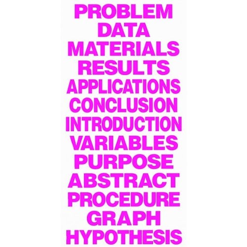 8.5" x 1.375" Science Fair Titles for Project Boards (13/Set) - 24 Sets