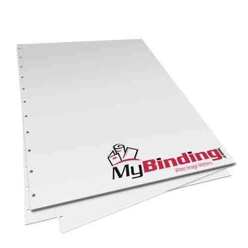 11" x 17" 24lb Velobind 11 Hole Pre-Punched Binding Paper - 1250 Sheets
