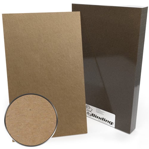 8.5" x 14" Legal Size 35pt Chipboard Covers - 25pk