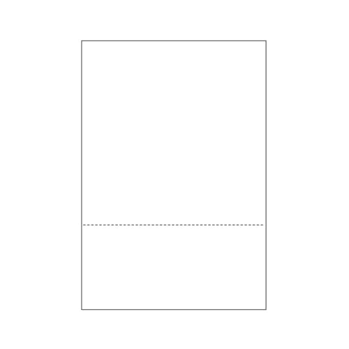 8.5" x 14" Single-Perforated 3.5" from bottom - 500  Sheets