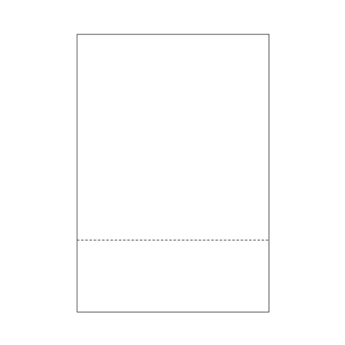 20lb Blue 8.5" x 14" Single-Perforated 3" from bottom - 500 Sheets