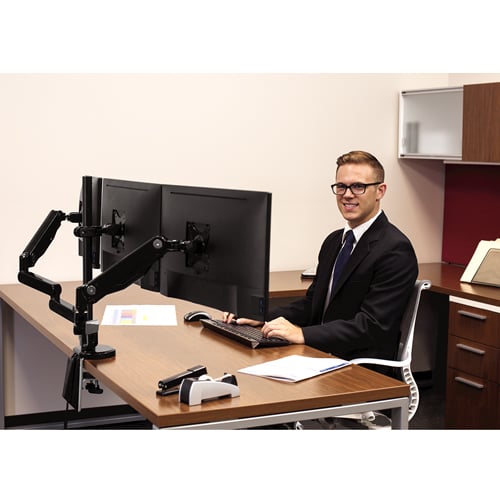 Fellowes Platinum Series Triple Monitor Arm - 8042601