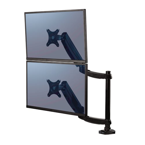 Fellowes Platinum Series Dual Stacking Monitor Arm - 8043401