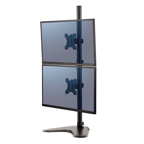 Fellowes Professional Series Freestanding Dual Stacking Monitor Arm - 8044001