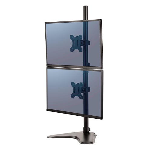 Fellowes Professional Series Freestanding Dual Stacking Monitor Arm - 8044001