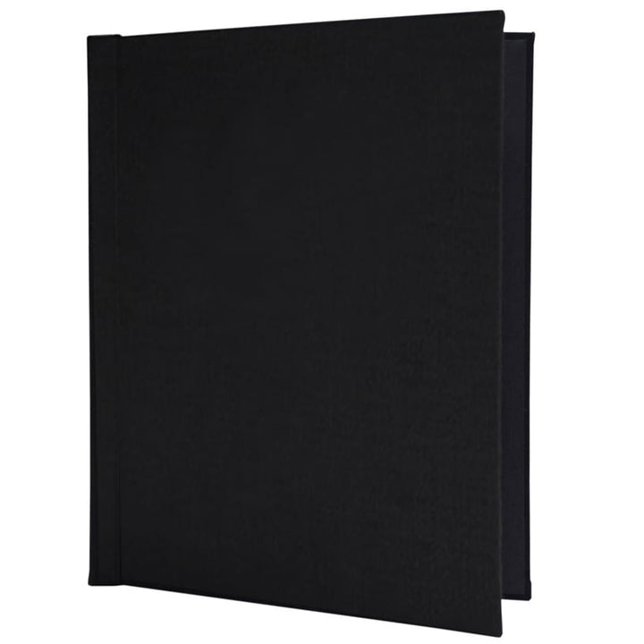 Pinchbook [No Window, Leather, Black, 8.5"x11.75" Portrait]