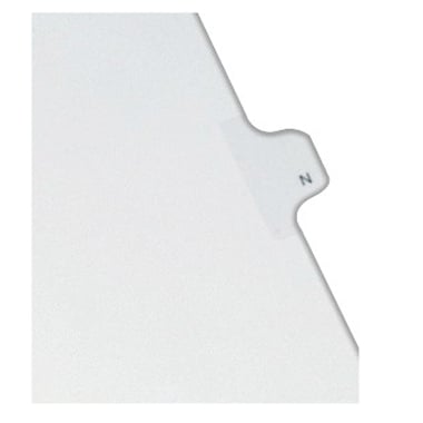 Avery N Individual Legal Index Allstate Style Dividers 25pk - 82176 - Clearance Sale