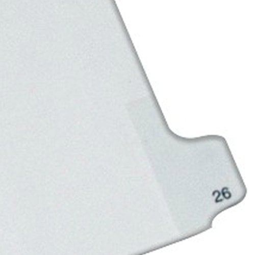 Avery 26 Individual Number Legal Index Allstate Style Dividers 25pk - 82224 - Clearance Sale