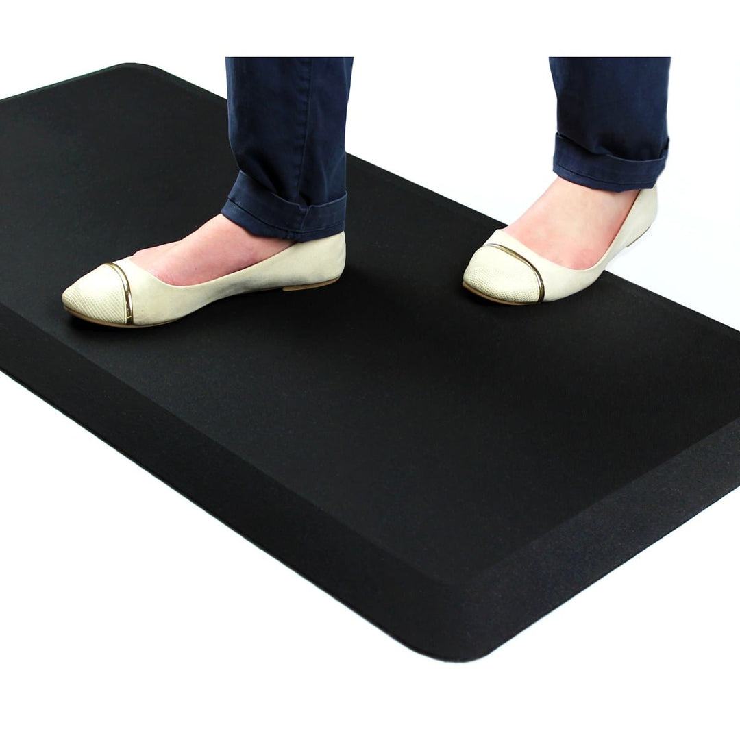 Floortex 20" x 32" Black Standing Comfort Mat