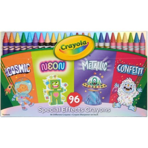 Crayola Special Effects Crayon Set (96 Count) - 523462