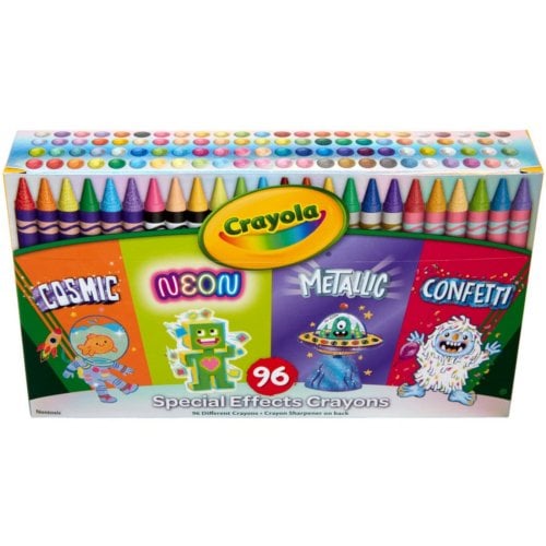 Crayola Special Effects Crayon Set (96 Count) - 523462