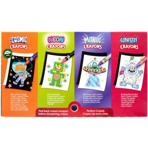 Crayola Special Effects Crayon Set (96 Count) - 523462