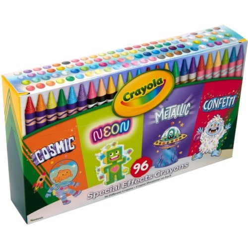 Crayola Special Effects Crayon Set (96 Count) - 523462