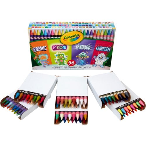 Crayola Special Effects Crayon Set (96 Count) - 523462