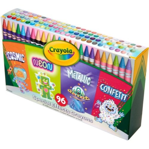 Crayola Special Effects Crayon Set (96 Count) - 523462