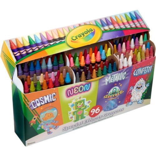Crayola Special Effects Crayon Set (96 Count) - 523462