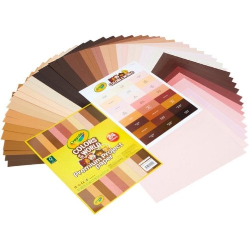 Crayola Colors of the World Construction Paper - 24/Pack