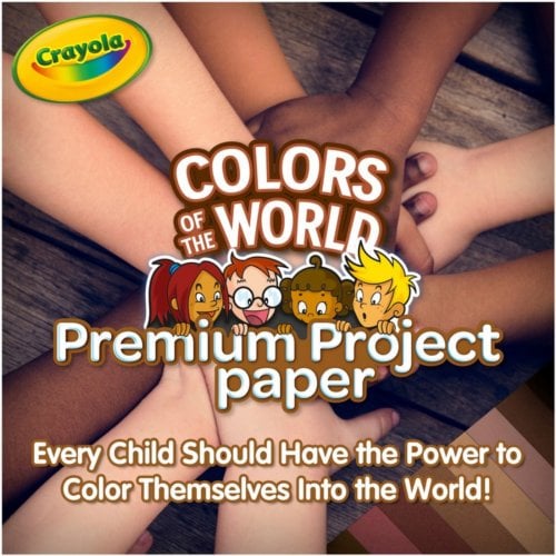Crayola Colors of the World Construction Paper - 24/Pack