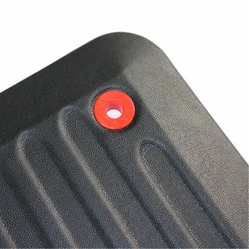 Floortex 23" x 67" AFS-TEX® 6000X Black Extra Long Active Anti-Fatigue Mat