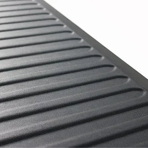 Floortex 23" x 67" AFS-TEX® 6000X Black Extra Long Active Anti-Fatigue Mat