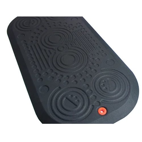 Floortex 20" x 39" AFS-TEX® 3000X Black Active Anti-Fatigue Mat