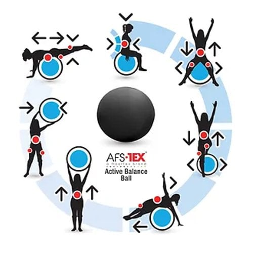 Floortex AFS-TEX® Active Anti-Microbial Large Balance Ball