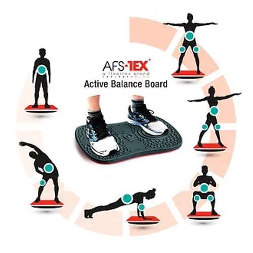Floortex AFS-TEX® Active Anti-Microbial Exercise Wobble Balance Board