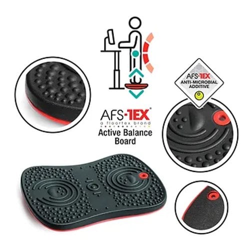 Floortex AFS-TEX® Active Anti-Microbial Exercise Wobble Balance Board