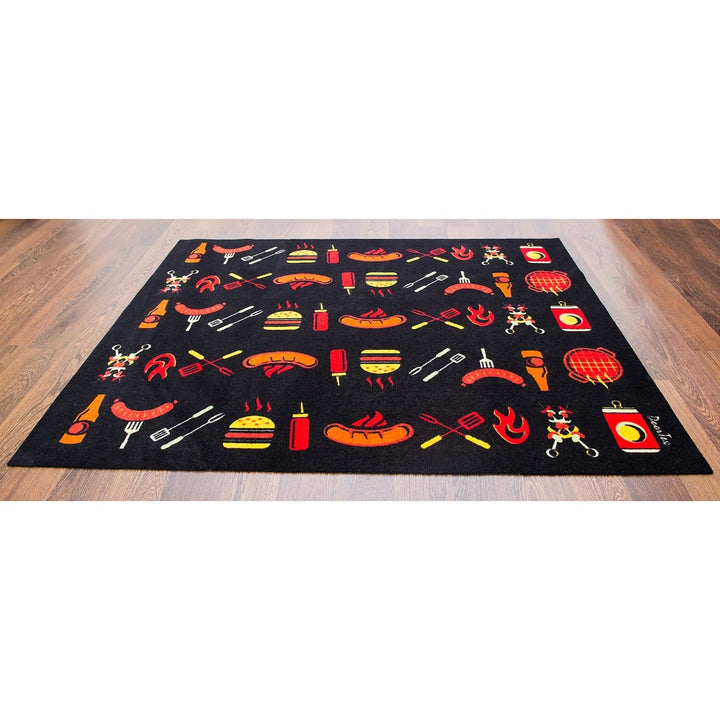 Floortex Doortex® 39" x 48" Cook Design Fire Retardant BBQ Mat