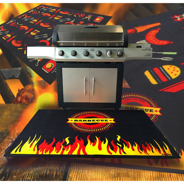 Floortex Doortex® Flame Design Fire Retardant BBQ Mats