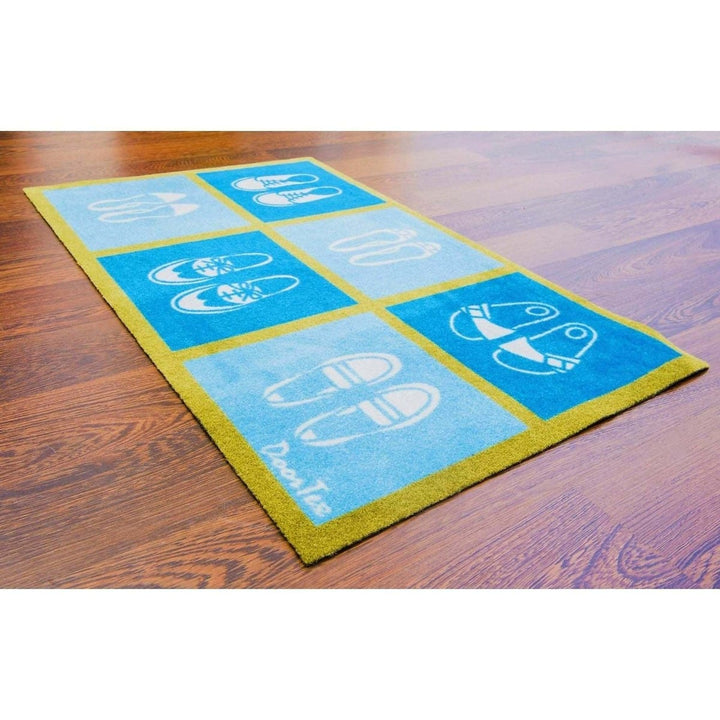 Floortex Doortex® 20" x 30" Shoe Design Short Indoor Entrance Runner