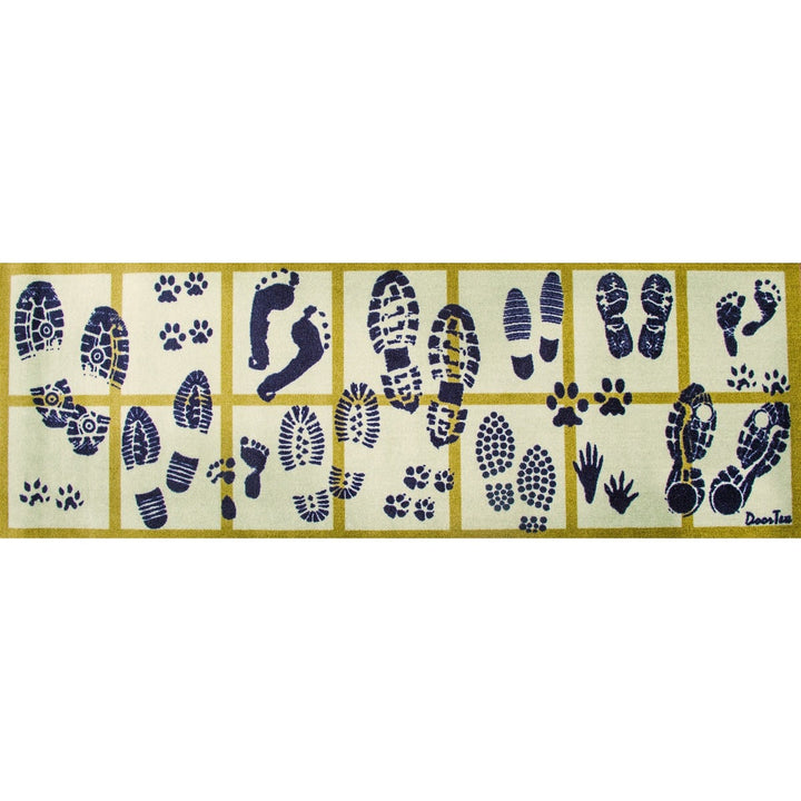Floortex Doortex® 20" x 55" Shoe Design Long Indoor Entrance Runner