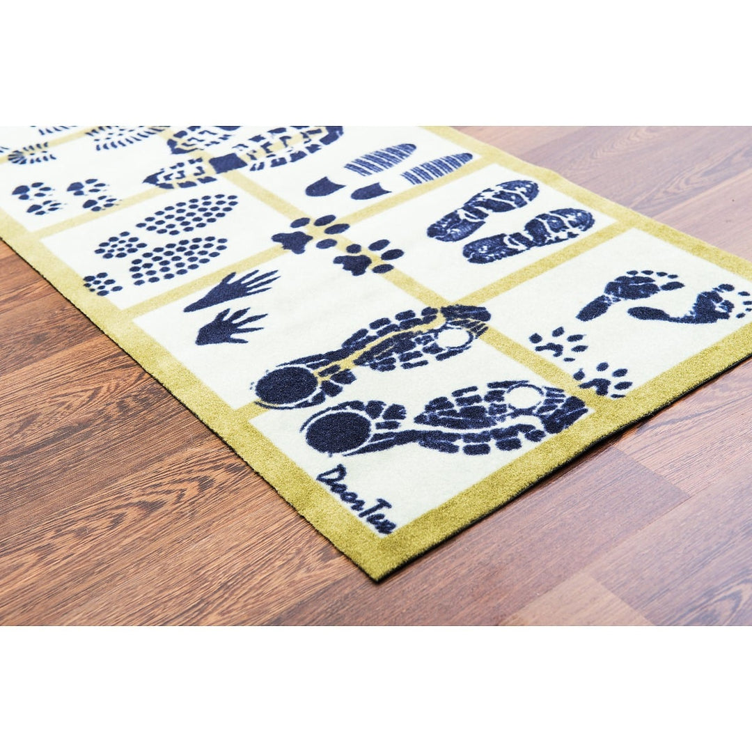 Floortex Doortex® 20" x 55" Shoe Design Long Indoor Entrance Runner